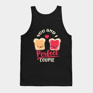 Perfect Partner Peanut Butter Jam Jelly Gift Tank Top